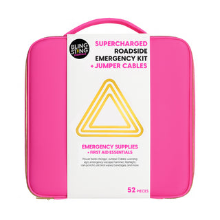 Blingsting.com Auto Safety Kits Supercharged Roadside Emergency Kit