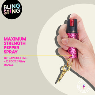 blingsting.com Safety Keychain Set 3-in-1 Starter Pack Self Defense Set
