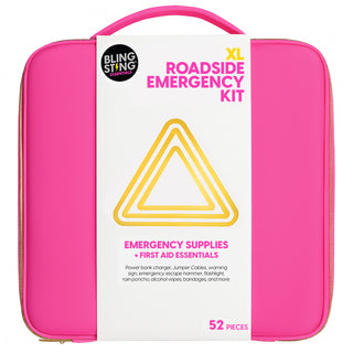 Blingsting.com Auto Safety Kits Supercharged Roadside Emergency Kit
