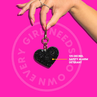 blingsting.com Gift Set Black Urban Girl 4-in-1 Self Defense & Auto Safety Set