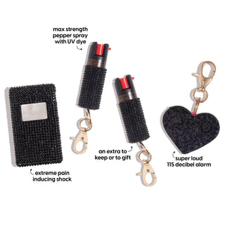 blingsting.com Gift Set Ultimate Self Defense Set | Rhinestones