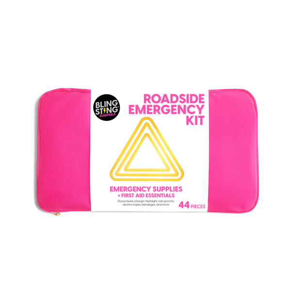 Car Emergency Kit for Women's Roadside Safety | First Aid +