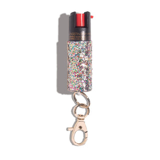 blingsting.com Safety Keychain Confetti Glitter Glitter Pepper Sprays