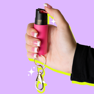 blingsting.com Safety Keychain Soft Touch Pepper Spray | 2 Pack