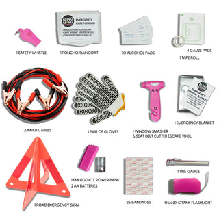 Blingsting.com Supercharged Roadside Emergency Kit