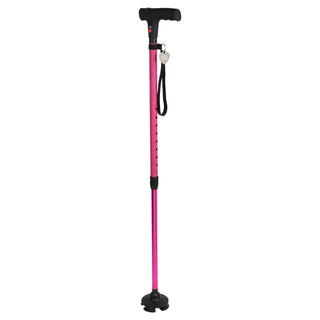 blingsting.com Walking Cane Personal Safety Cane | Pink Rhinestone