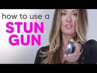 Stun gun and pepper spray self-defense set